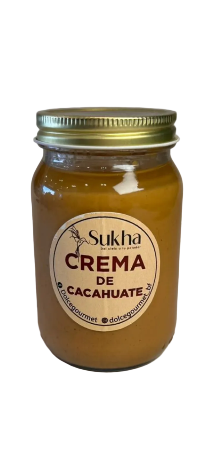 Crema De Cacahuate Sin Azucar Sukha
