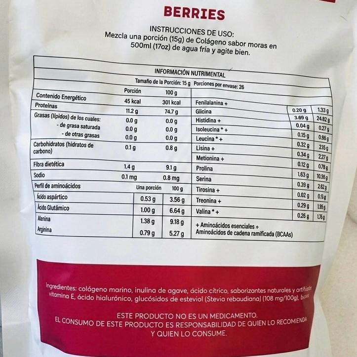 Colágeno Balance Natural sabor Berries