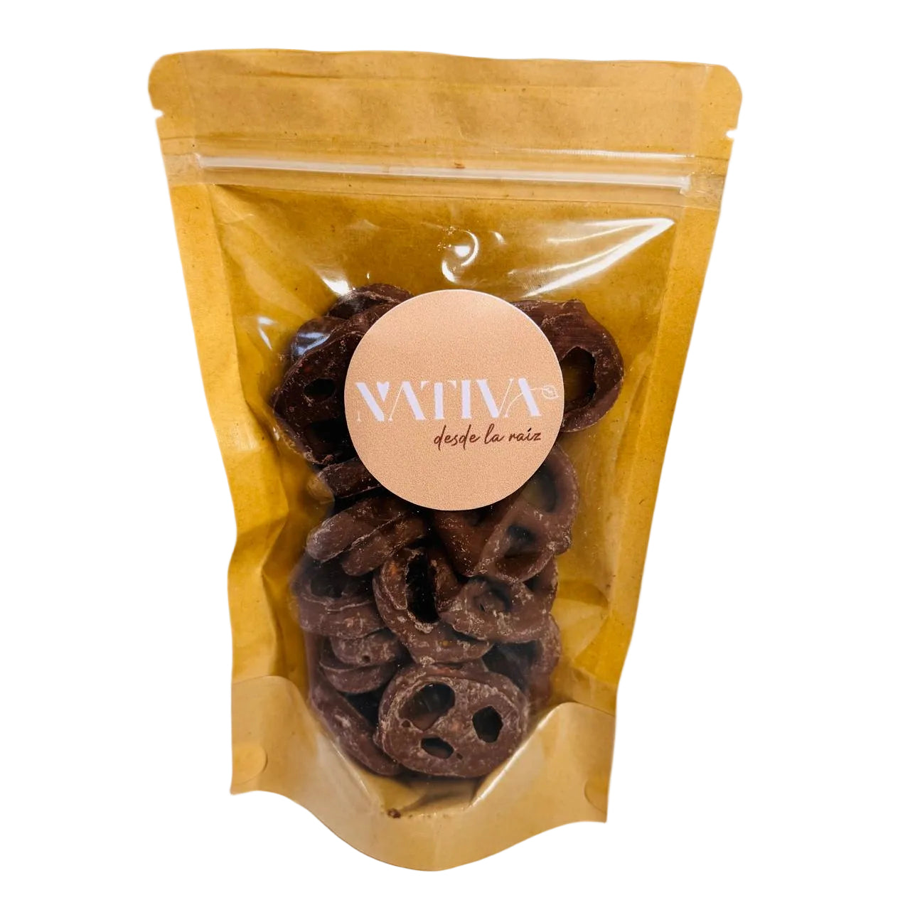 Pretzel Chocolate sin azúcar 100g