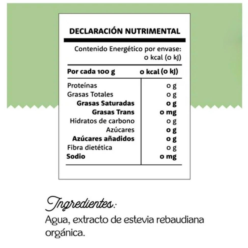 Stevia liquida
