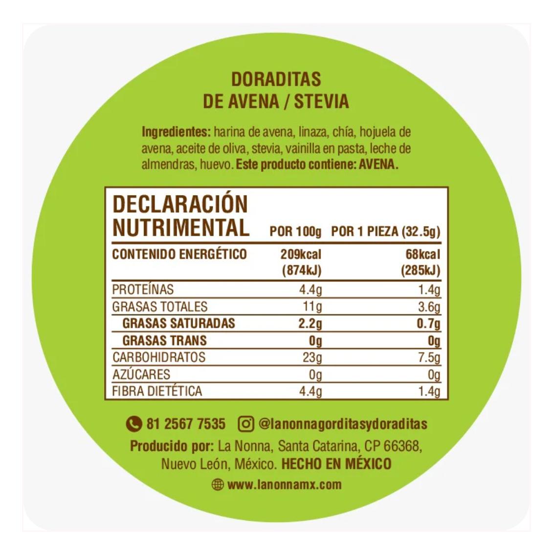 Doraditas de Avena - La Nonna