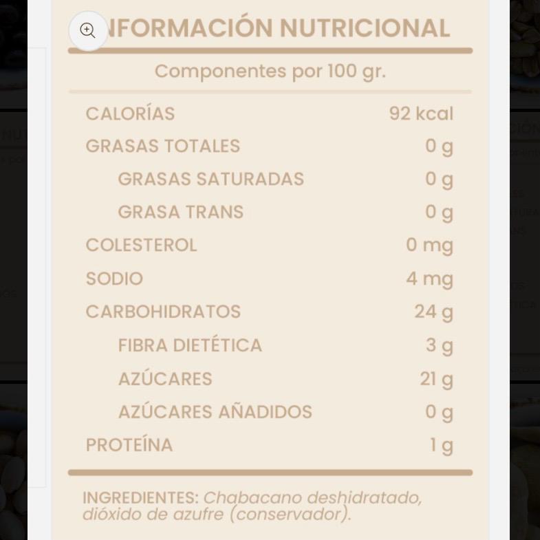 Chabacano 160g