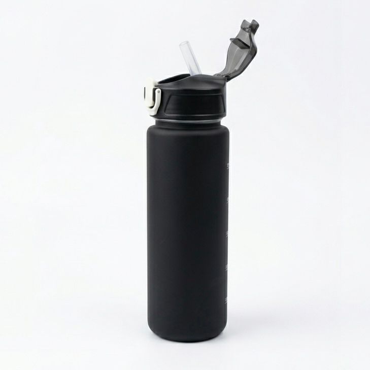 Termo negro deportivo para gym y uso diario
"Beauty" 600 ml