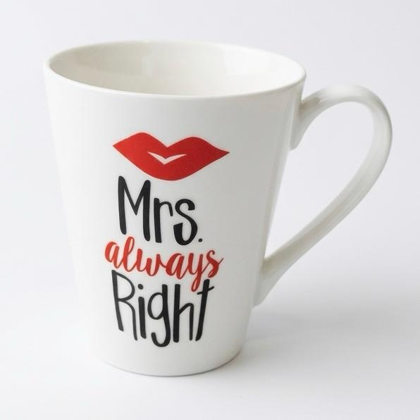 Taza Mrs. Always Right
