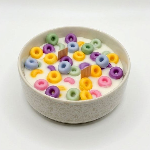 Vela Artesanal Cereal Morning - Aroma a Frutos Rojos