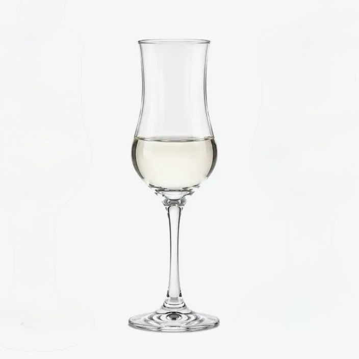 Copa Tequilera de Cristal tipo Tulipa - Diseño Elegante para Degustación