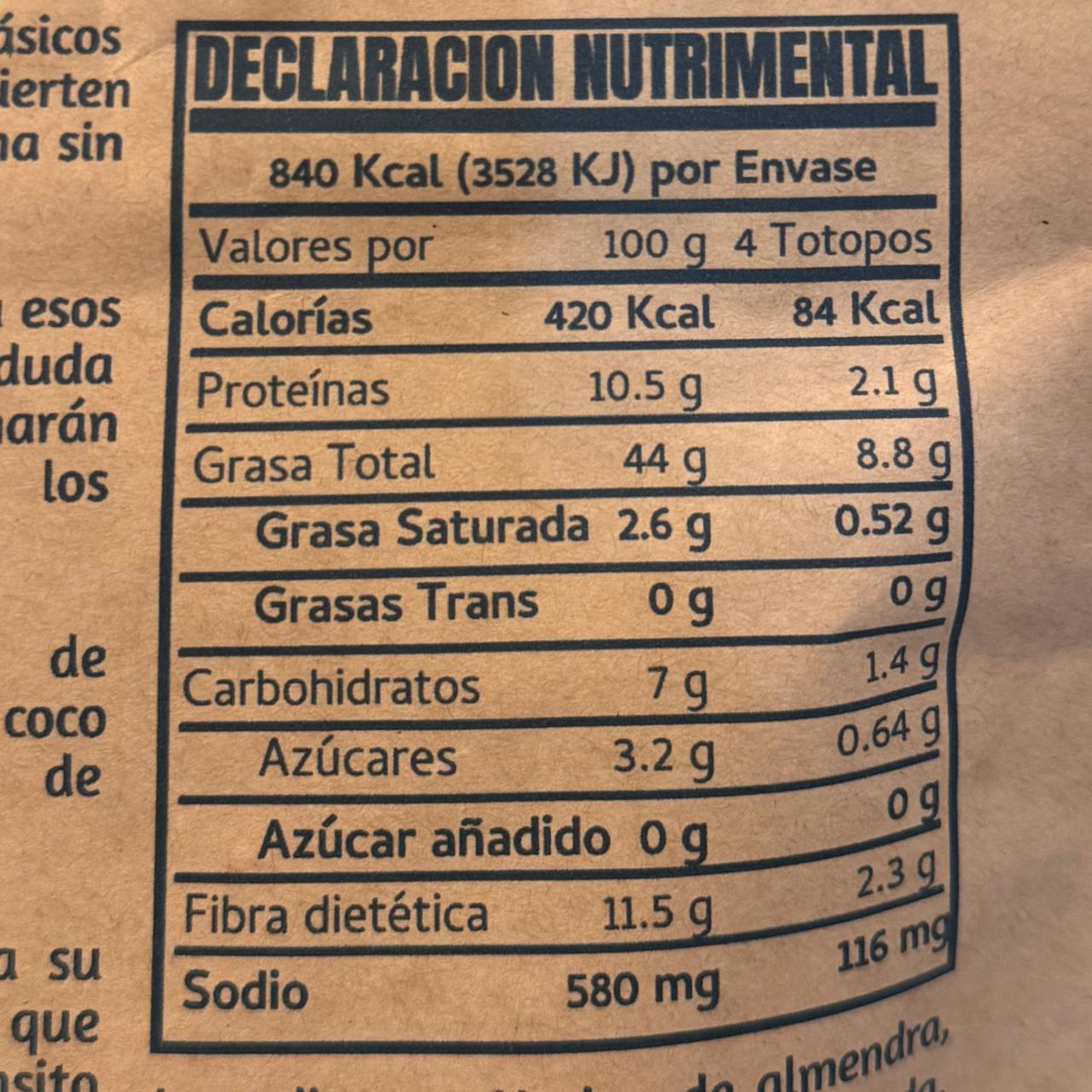 Keto Botana Limón y Sal - Snack saludable y crujiente (140g)