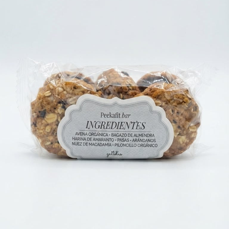 Galletas Artesanales de avena - Feekafit Bar