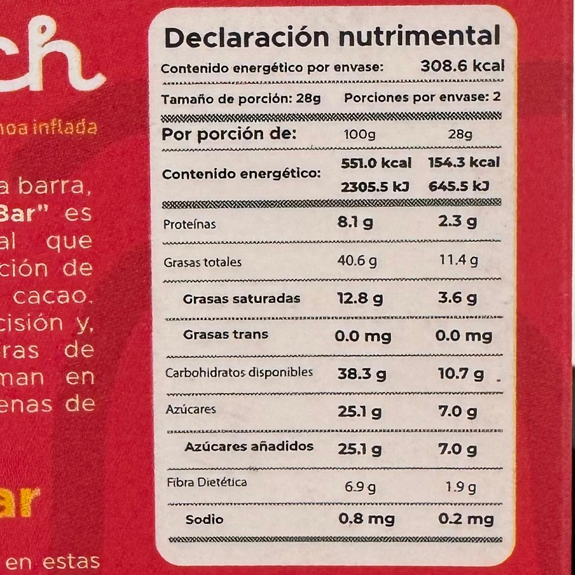 Chocolate Coffee Crunch - con Café y Quinoa- Kokolat (Bean to Bar)
