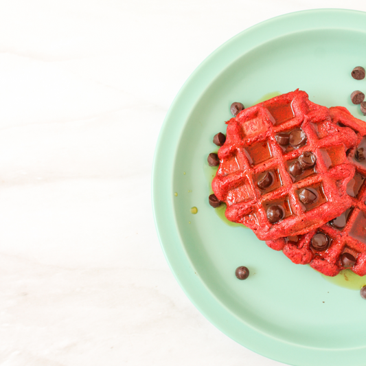 Waffles de Betabel