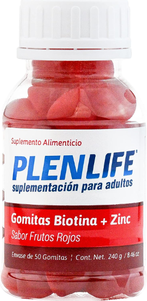 Gomitas de biotina y zinc - Plenlife