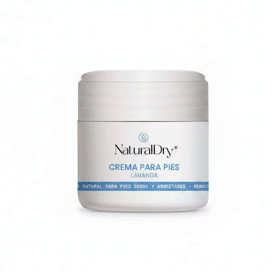 Crema natural para pies lavanda - Natural Dry
