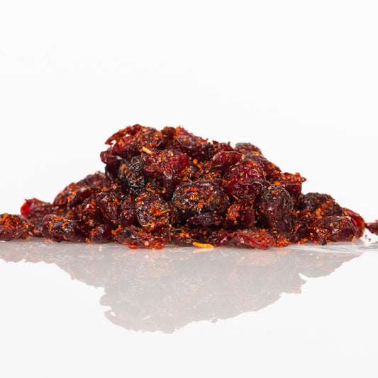Arándanos con chamoy a granel | Snack enchilado saludable