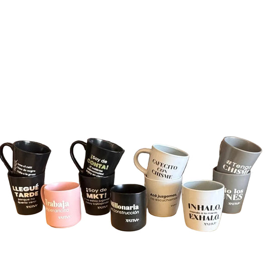 Tazas con frases divertidas | Tazas originales para café (varios diseños)