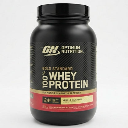 Gold Standard 100% Whey Protein Vanilla Ice Cream - Optimum Nutrition