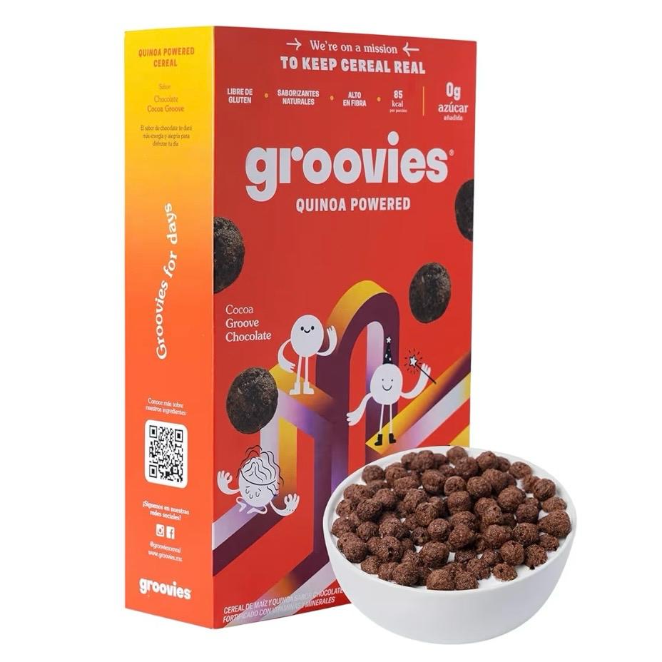 Cereal de Quinoa y Cacao GROOVIES