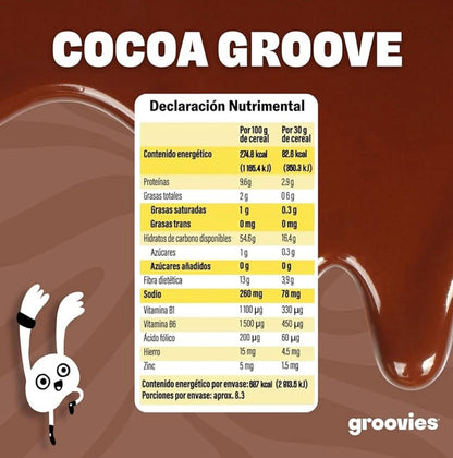 Cereal de Quinoa y Cacao GROOVIES