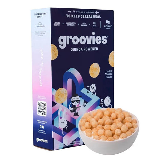 Cereal de Quinoa y Vainilla Canela GROOVIES