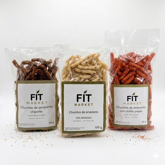 Churritos de Amaranto - Fit Market