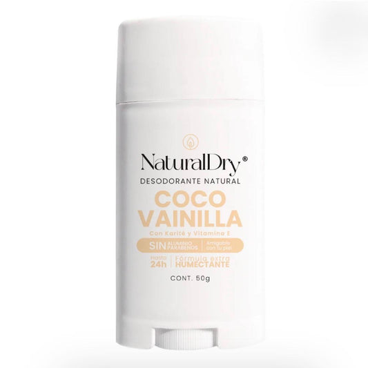 Desodorante Natural coco vainilla Unisex - NaturalDry
