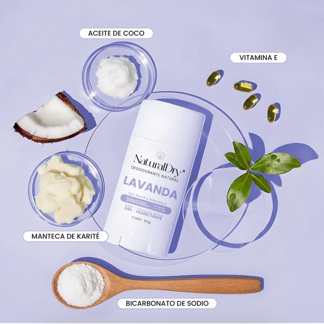 Desodorante lavanda - NaturalDry