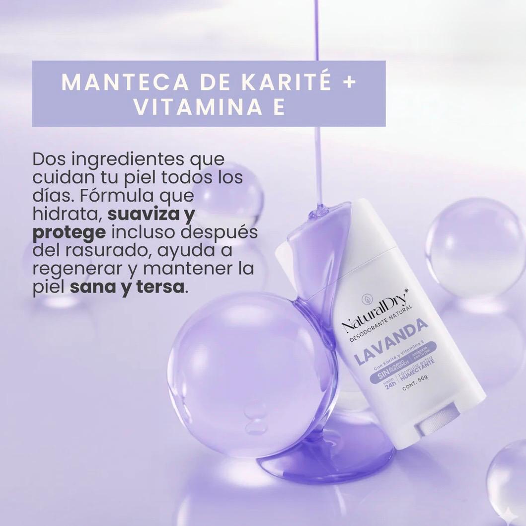 Desodorante lavanda - NaturalDry