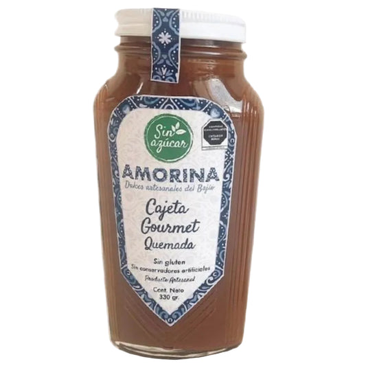 Cajeta quemada sin azúcar - Amorina (330g)