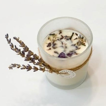 Vela Nativa Cristal Mate Chica Con Tapa