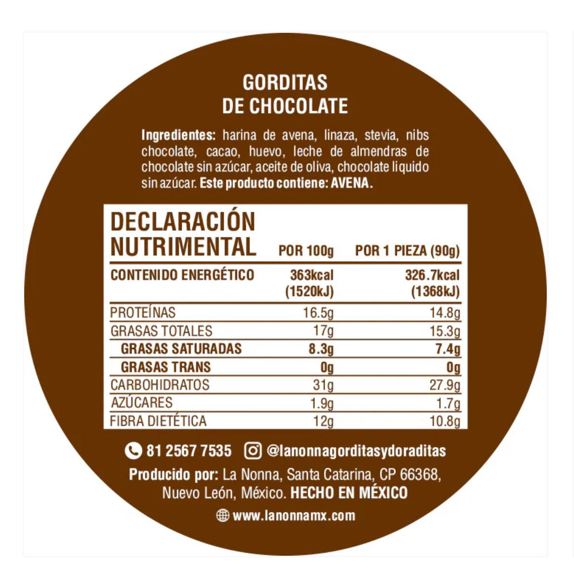 Gordita de Chocolate - La Nonna