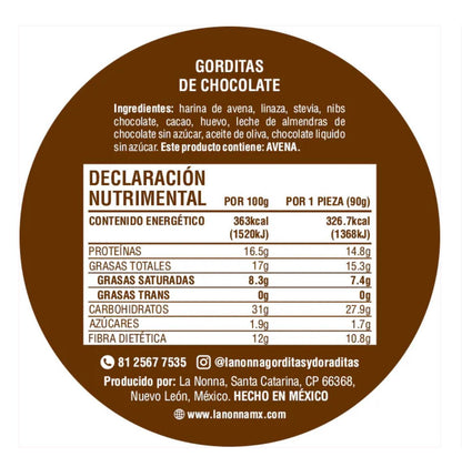 Gordita de Chocolate - La Nonna