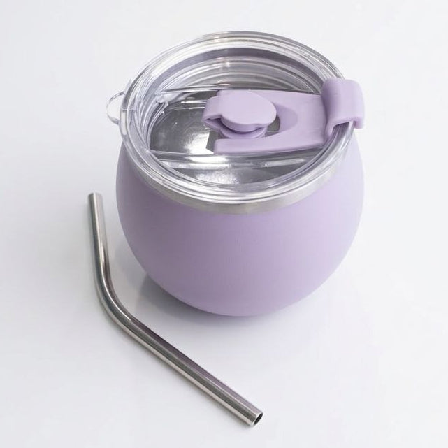 Vaso termico con popote