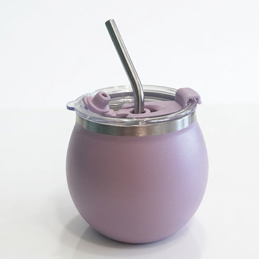 Vaso termico con popote