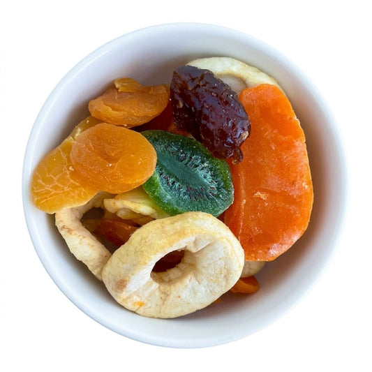 Mix de fruta deshidratada | Snack natural y energético a granel
130g