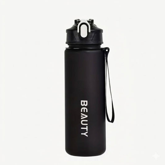 Termo negro deportivo para gym y uso diario
 "Beauty" 600 ml