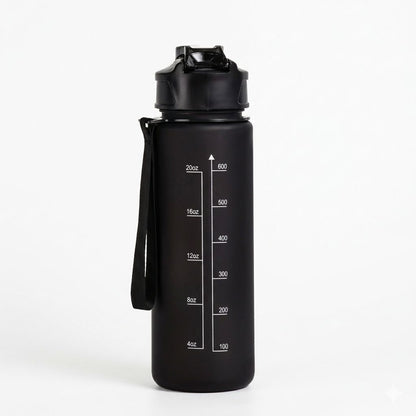Termo negro deportivo para gym y uso diario
 "Beauty" 600 ml