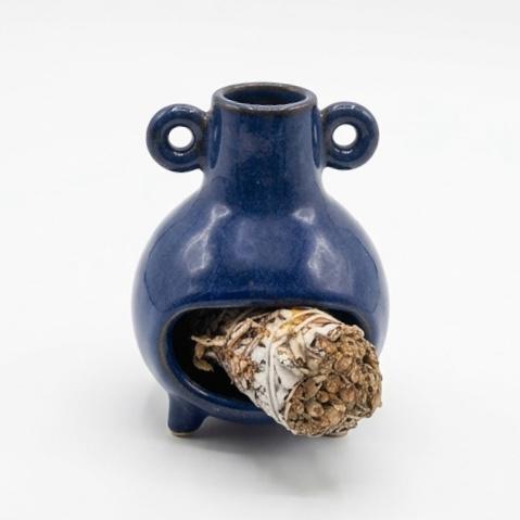 Sahumador de Cerámica para Atados y Hierbas - Ritual y Decoración