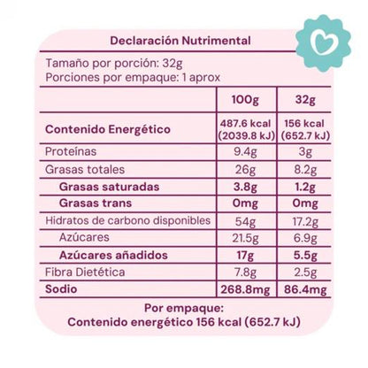 Galletas con chispas de chocolate - Morama (32g)