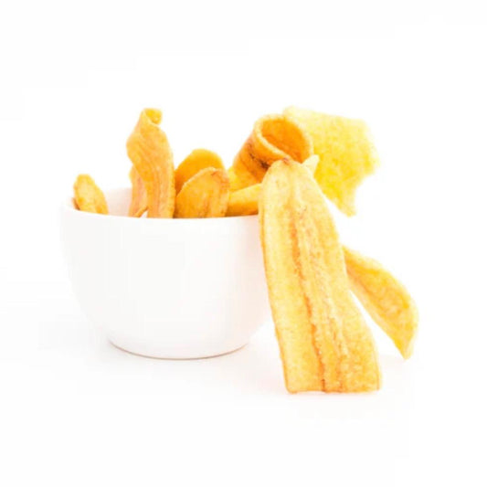 Plátanos Horneados con Sal (60g) – El Snack Crujiente y Natural