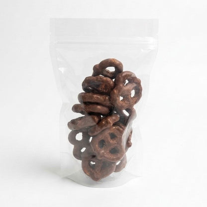 Pretzel cubierto de Chocolate con leche 100g