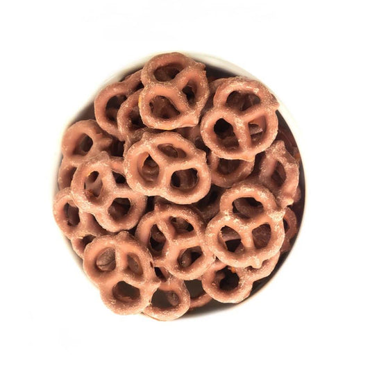 Pretzel cubierto de Chocolate con leche 100g