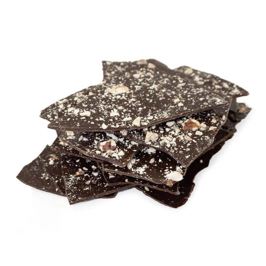 Keto Barks - Chocolate 65% Cacao Sin Azúcar con Almendra y Nuez (100g)