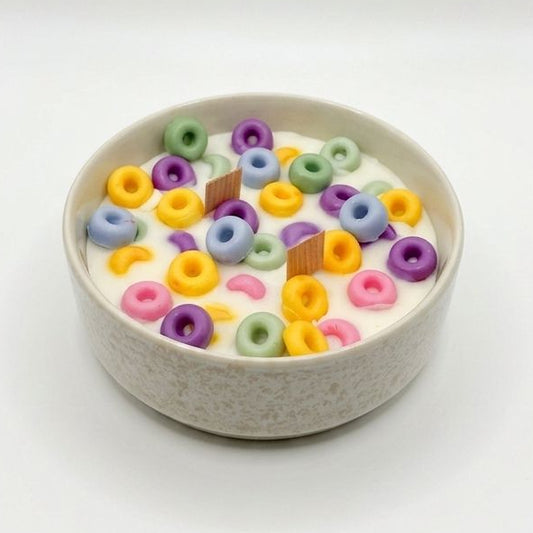 Vela Artesanal Cereal Morning - Aroma a Frutos Rojos