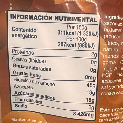 Bolitas de Tamarindo con Chile y Azúcar - Monchitos Snack (150g)