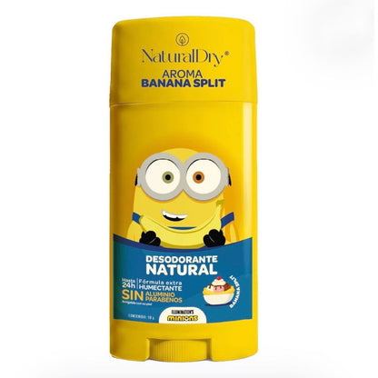 Desodorante Natural Minions - Banana Split  - Piel Sensible