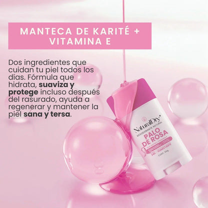 Desodorante Natural - Palo de Rosa - NaturalDry