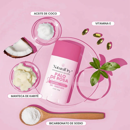 Desodorante Natural - Palo de Rosa - NaturalDry