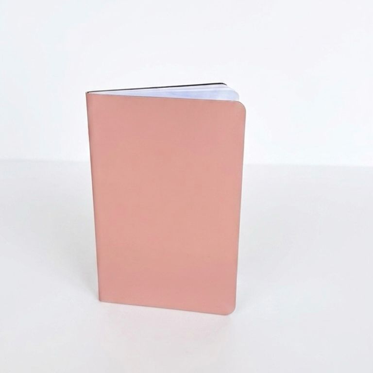 Libreta Miekki Pocket Rosa - Cuaderno Minimalista Rayado
