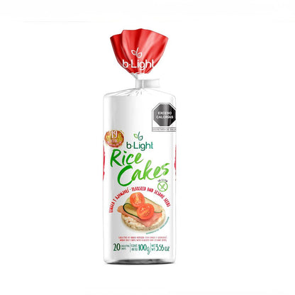 Galletas de Arroz Integral con Linaza y Ajonjolí b·Light – Crunch Nutritivo (100g)