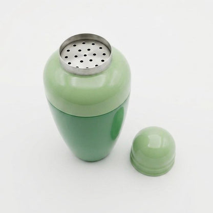 Coctelera Vintage Green de Acero Inoxidable - Shaker - Bar en Casa - Mixología