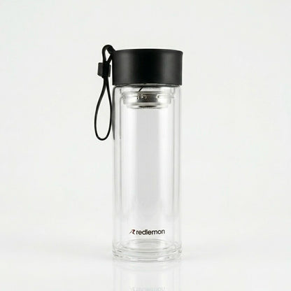 Termo Infusor de Té - Vidrio de Doble Capa (300 ml)
